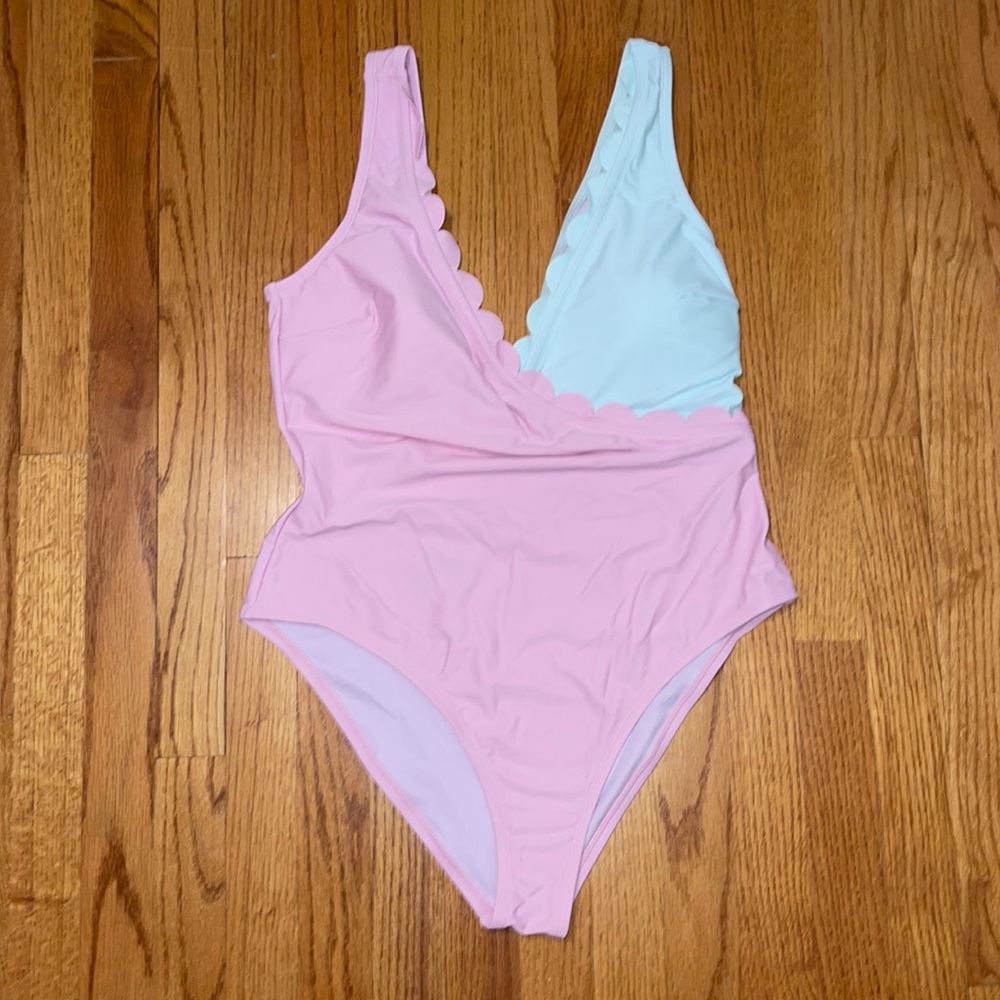 Pink & Blue Pastel One Piece